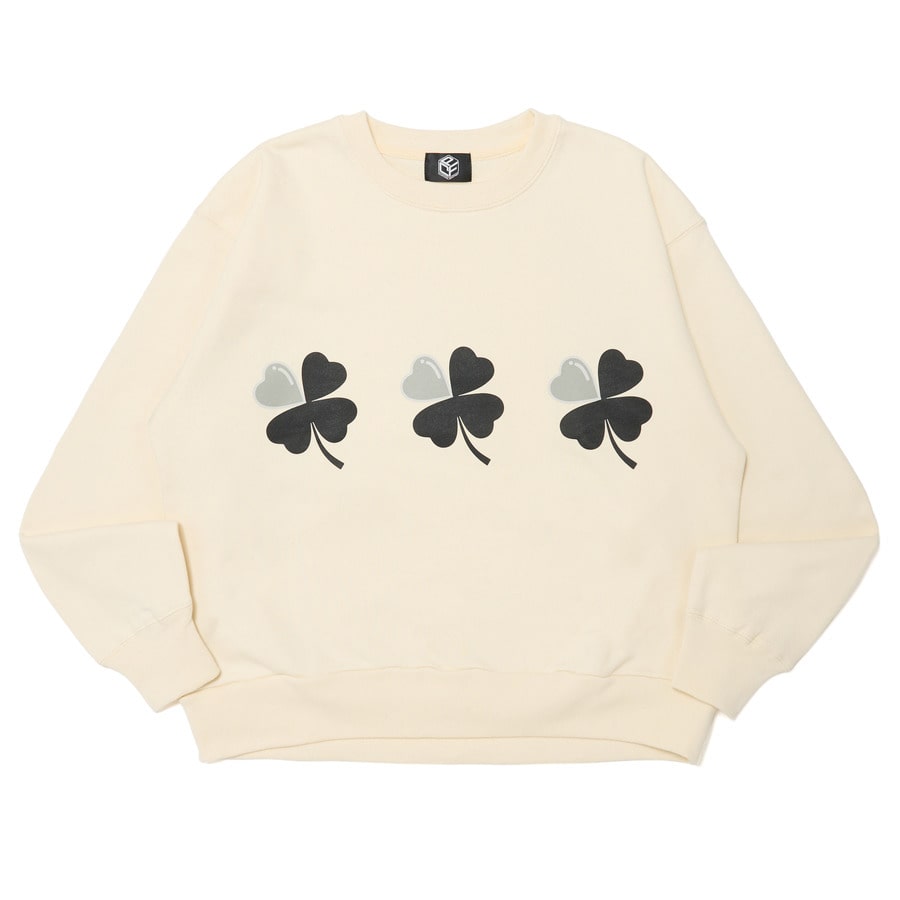 CLOVER CREWNECK SWEAT | P.C.F APPAREL DEPARTMENT | VERTICAL GARAGE