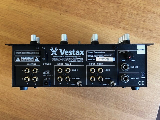 VESTAX TO THE CORE - PMC-05pROvca BLACKパネル / Recycle and