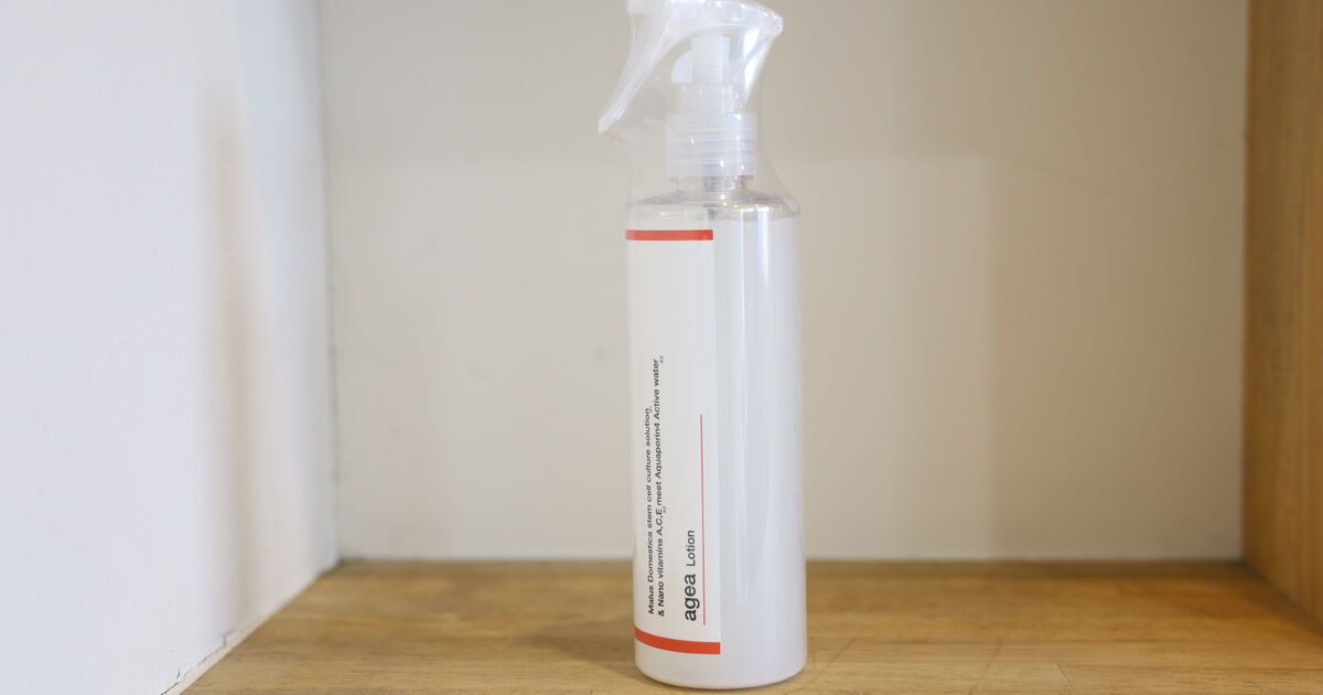リンゴ幹細胞培養液スプレー agea Lotion | 商品紹介 | ギャラリー