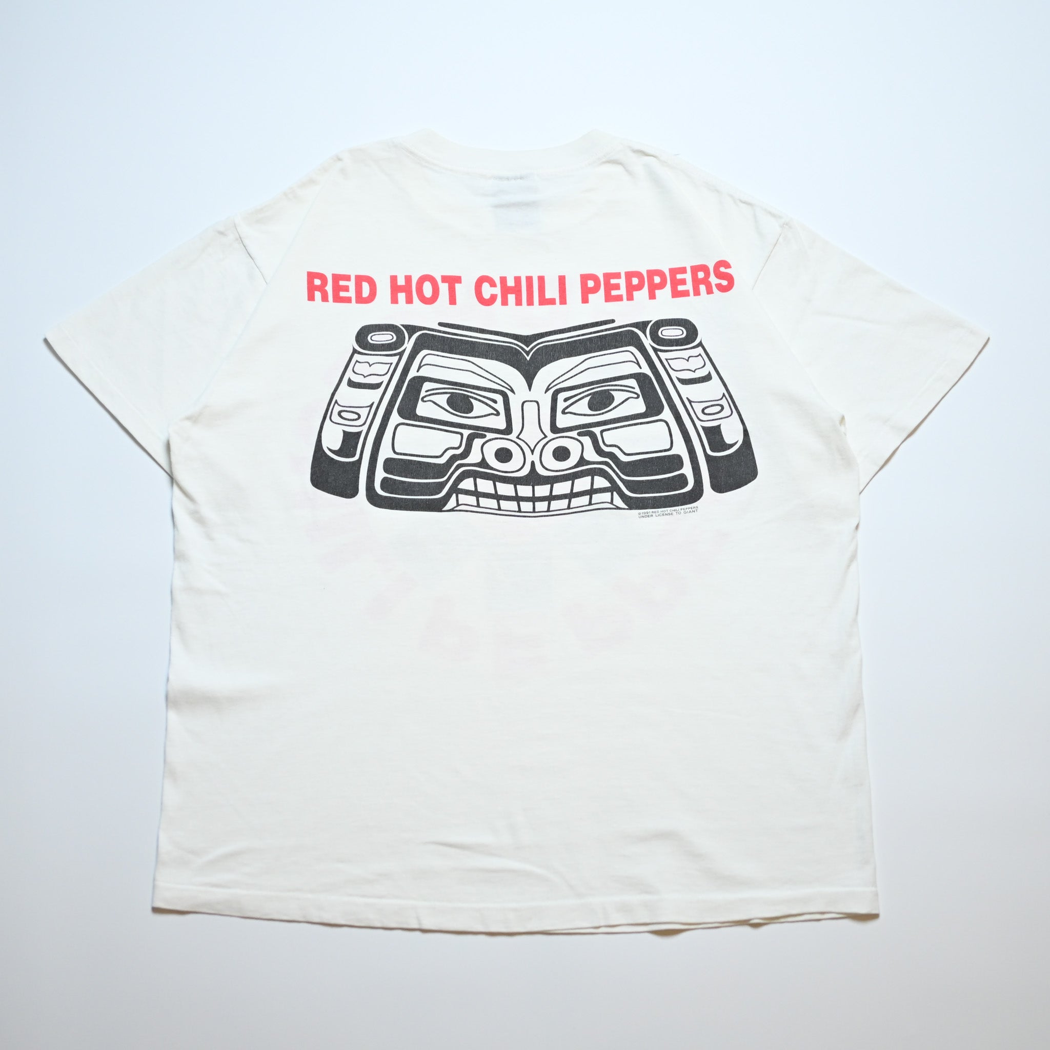 RED HOT CHILI PEPPERS Aztec WHITE GINAT by TEE JAYS （stw_1003