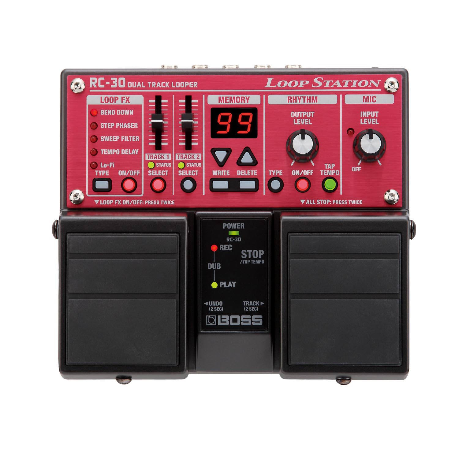 Boss RC-30 Loop Station Twin Guitar Pedal - Vintage King