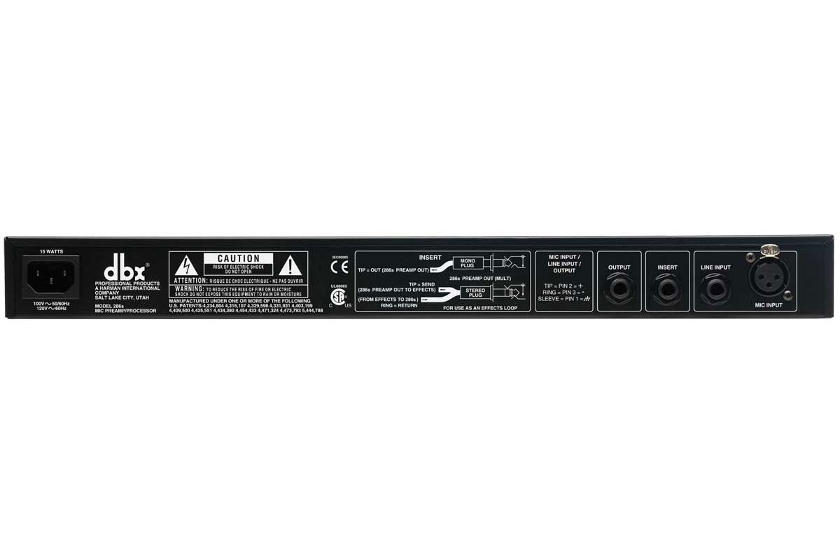 DBX 286s Channel Strip - Vintage King