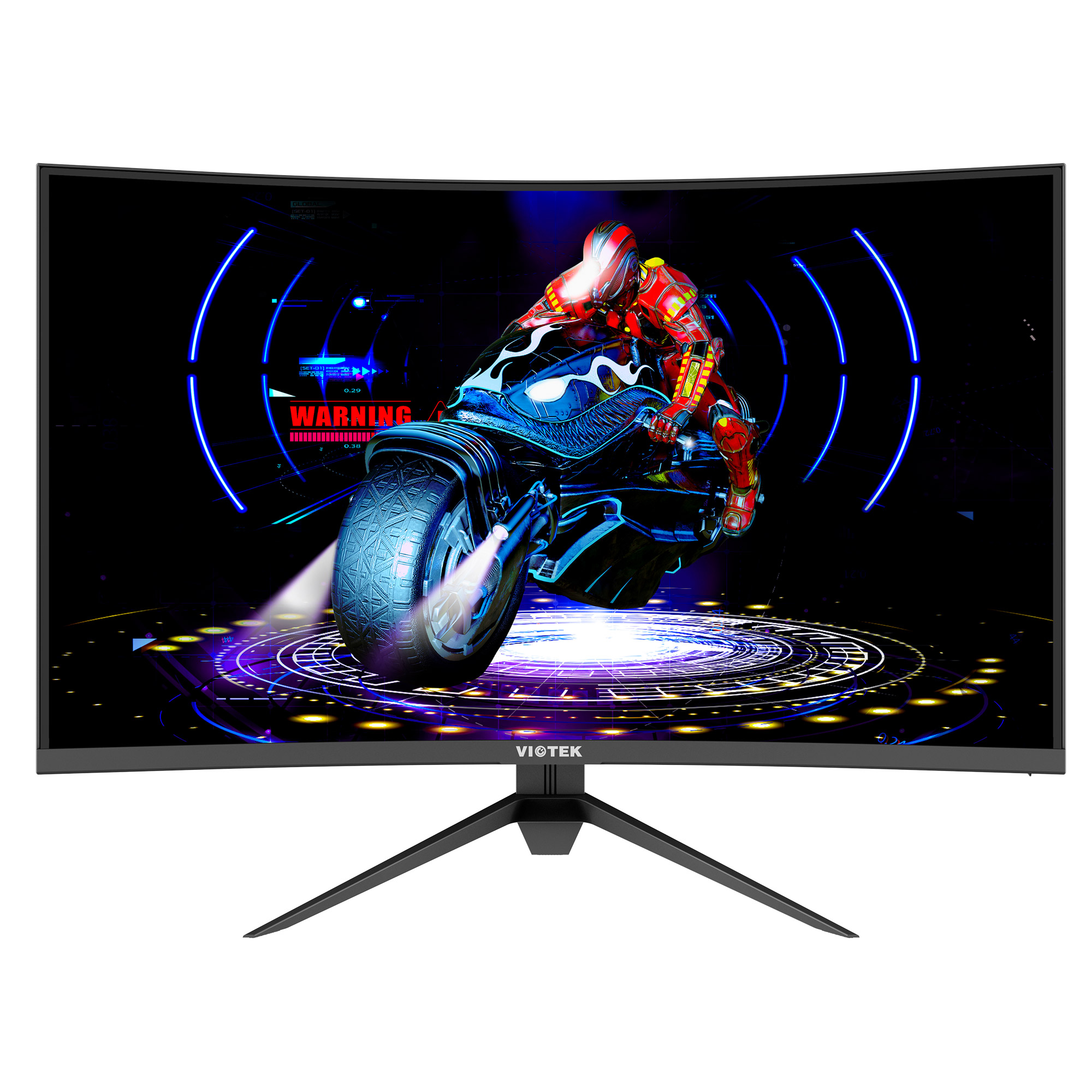 VIOTEK GNV32DBE 32-Inch Curved Gaming Monitor, 2560x1440p QHD