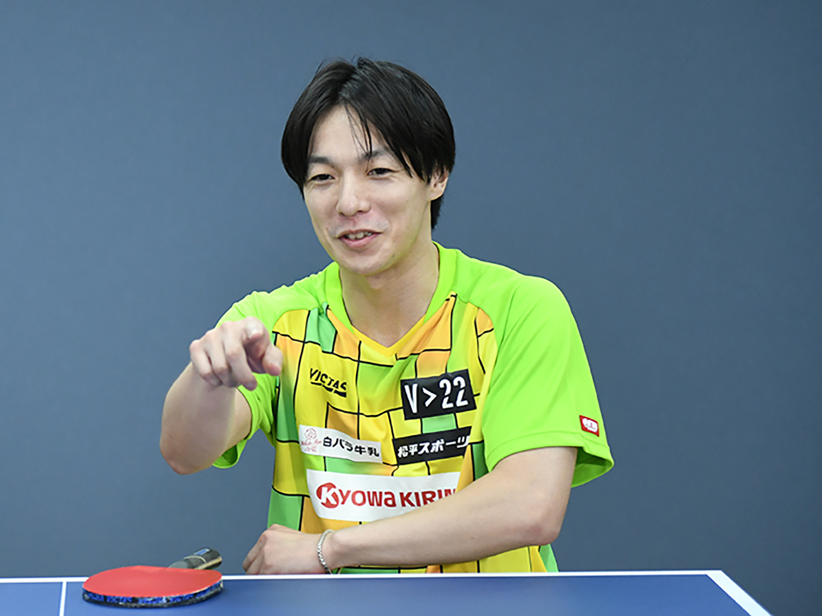 松平賢二が語る「用具とテクニック」。「ラバーのお陰で自分の進化を