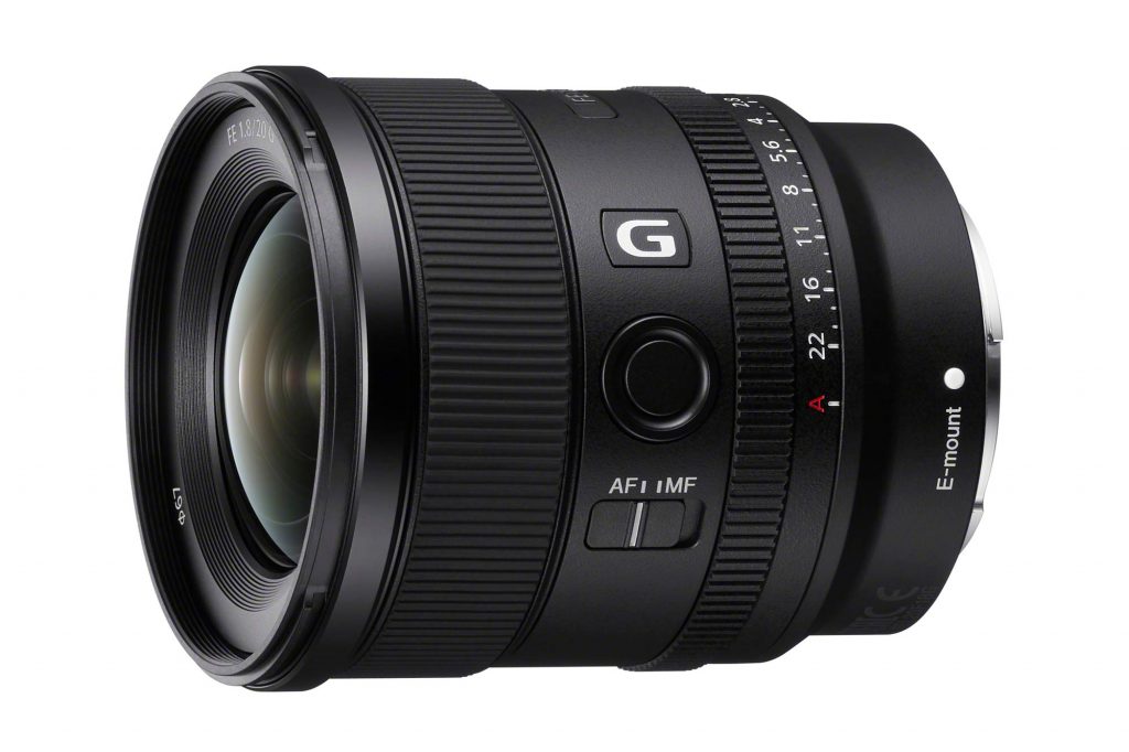 ソニー、Eマウントの大口径超広角単焦点レンズ 『FE 20mm F1.8 G』を