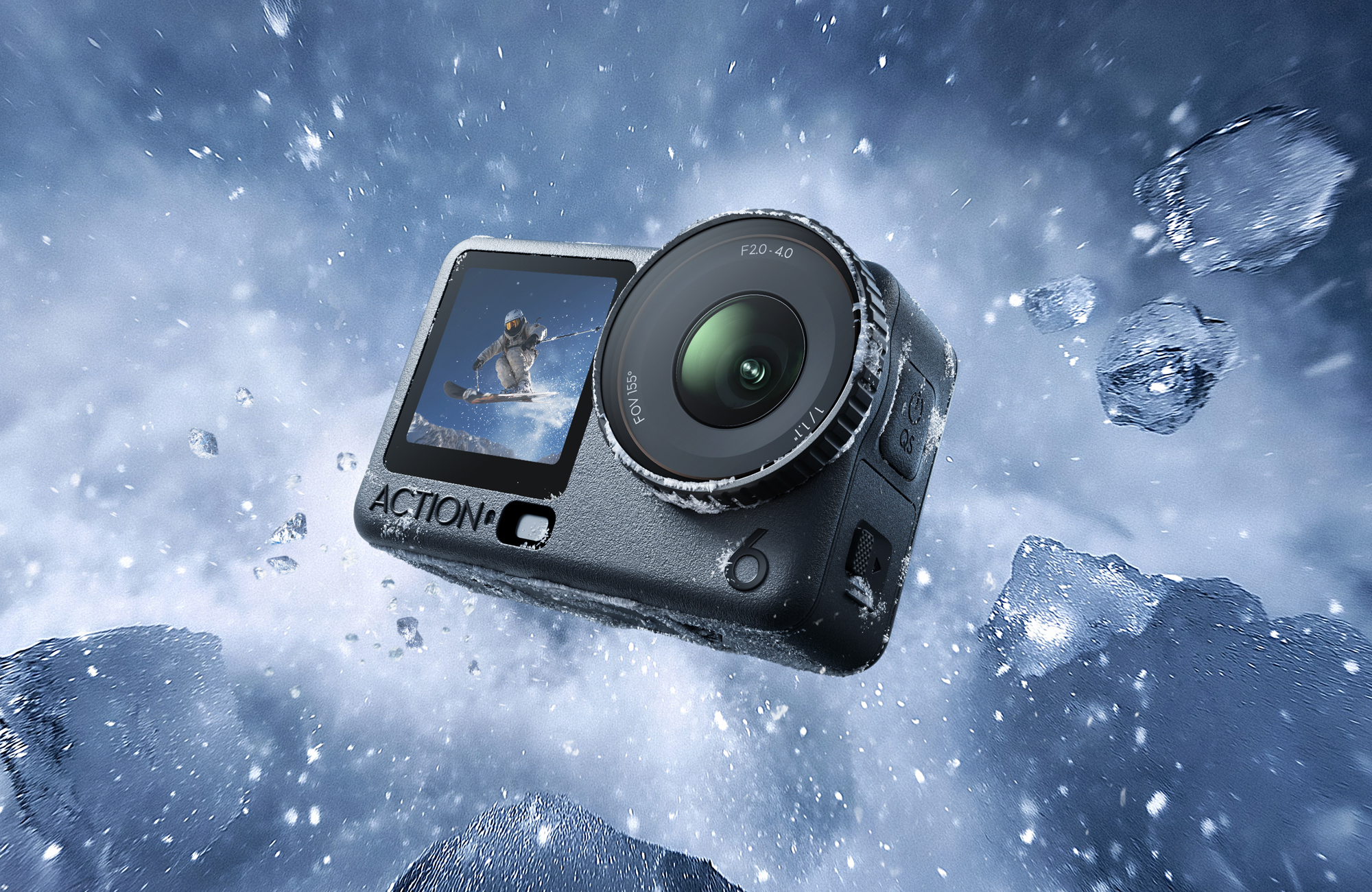 DJI、初の可変絞り対応アクションカメラ「Osmo Action 6」を発売〜1