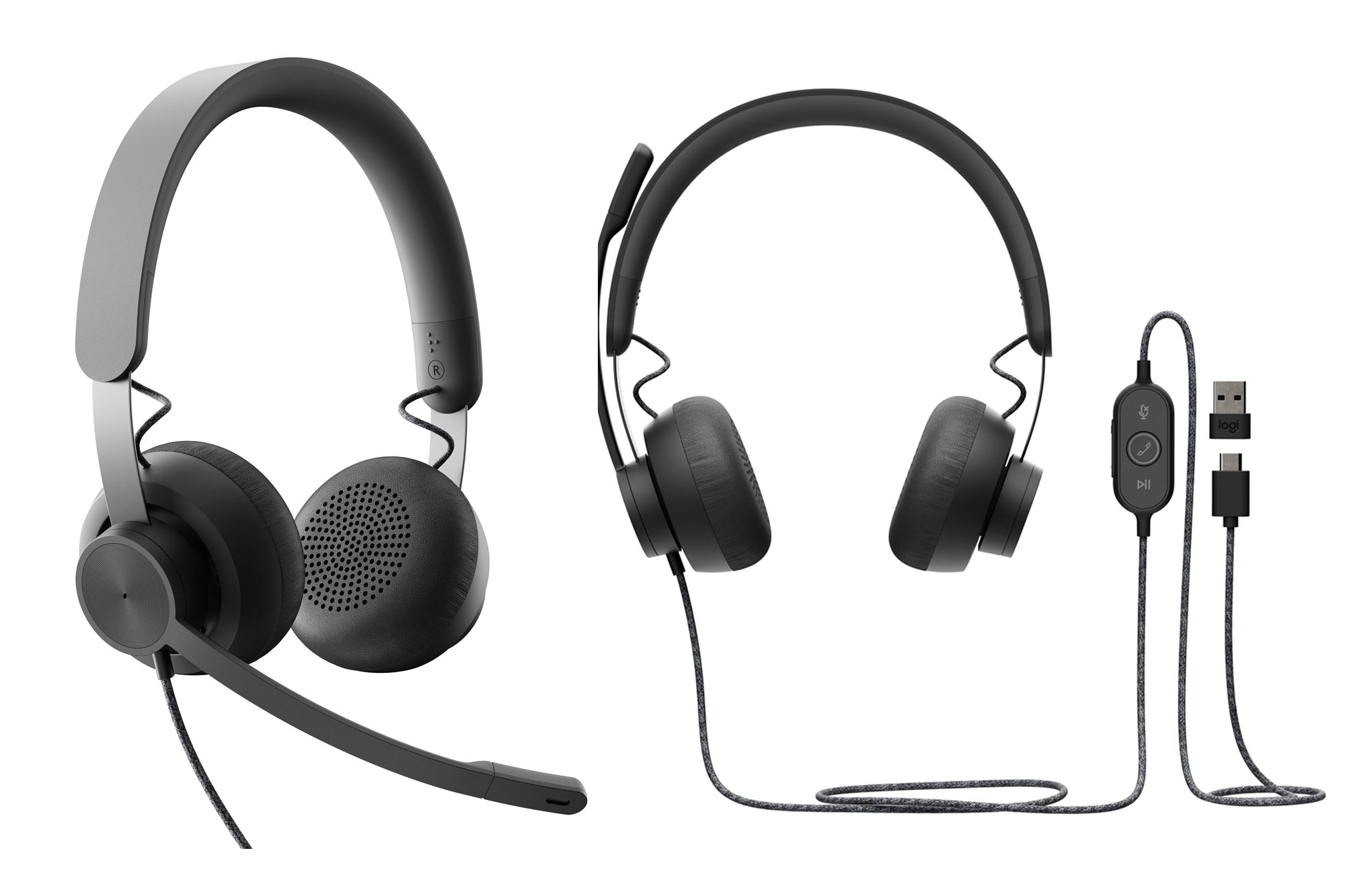 ロジクール、ビデオ会議に適した有線ヘッドセット ロジクール Zone