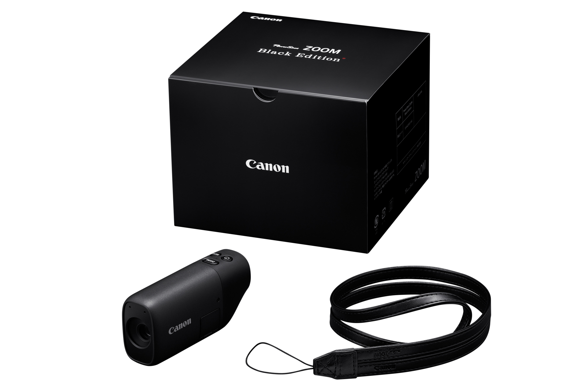 キヤノン、望遠鏡型カメラPowerShot ZOOMのブラックモデルを発表