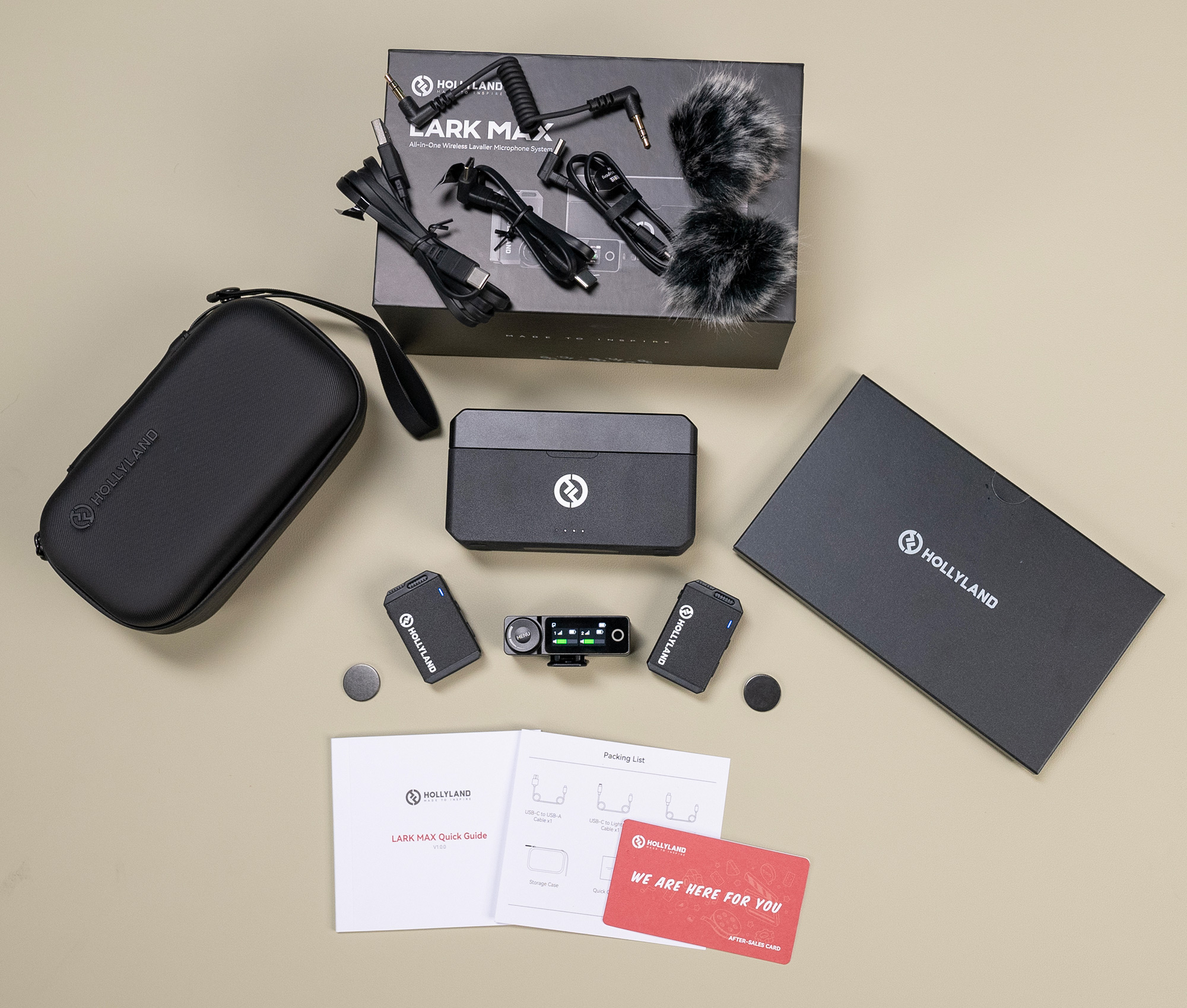 Hollylandから期待の新製品発表！ 「あればいいのに！」な機能を全部