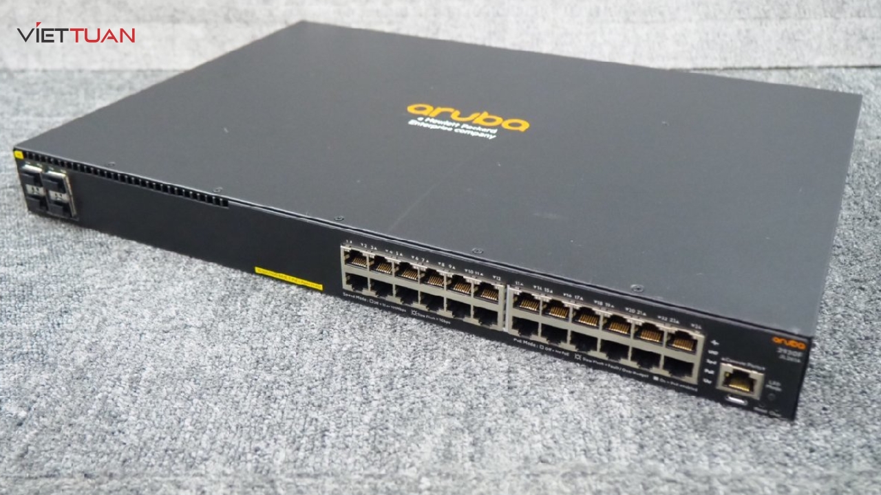 Switch Aruba 2930F-24G-PoE+ 4SFP (JL261A) Chính Hãng - Giá Tốt