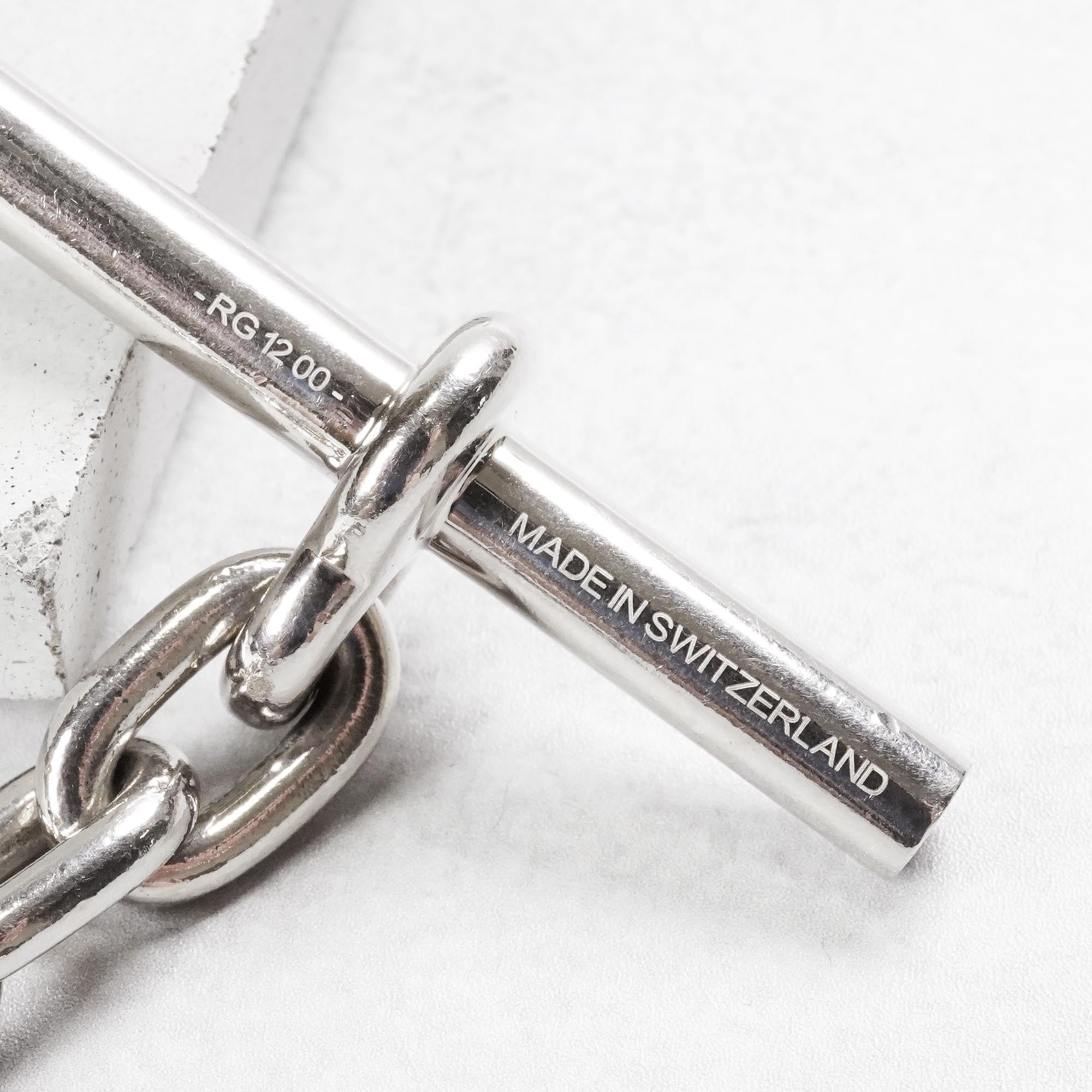 HERMES シェーヌダンクル キーリング ステンレス製 – VISION ARCHIVE