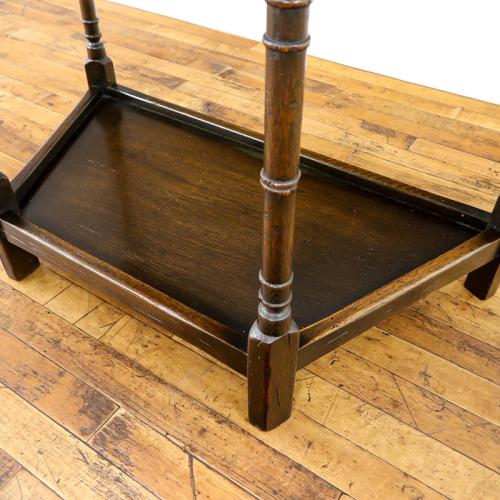 イギリスアンティーク コンソールテーブル オーク材 v_57440