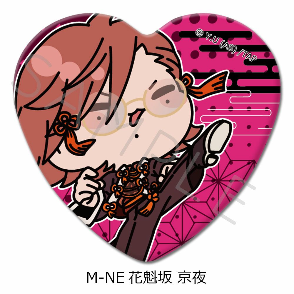 桃源暗鬼 メディコス 原作 缶バッジ vol.2 花魁坂京夜 50点 桃源暗鬼