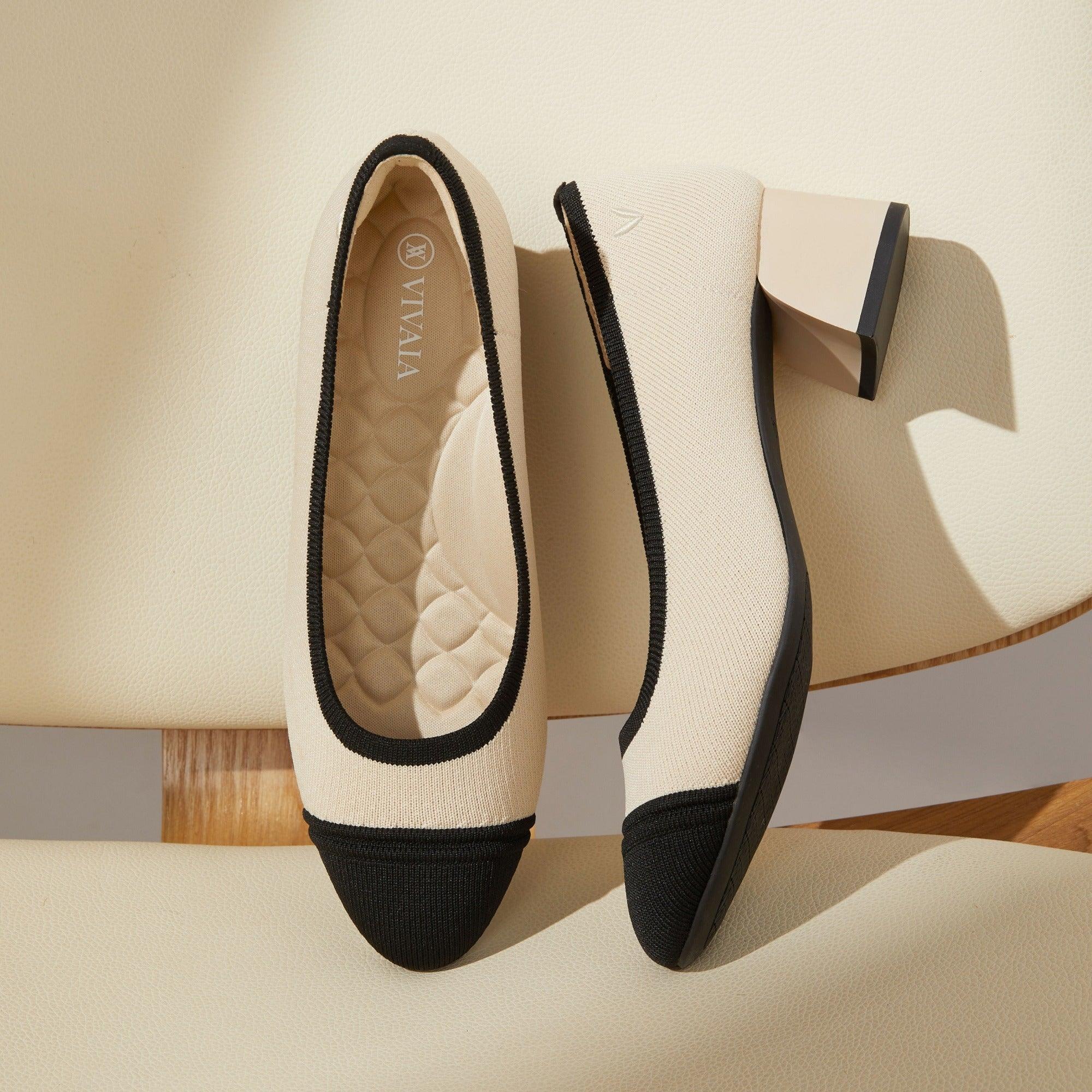 Julie Pro] ラウンドトゥ チャンキーヒール パンプス – VIVAIA JAPAN