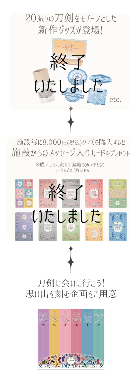 刀剣festival-彩る宴- TOUKEN festival -彩る宴- | マルイウェブチャネル