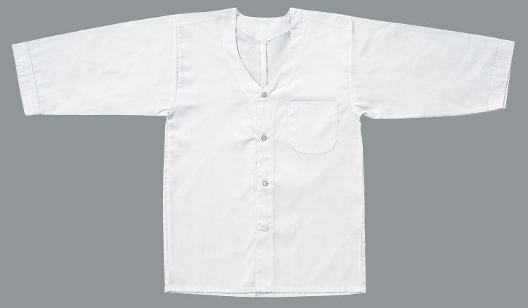 ダボシャツが安い【5168/白無地】のダボを激安通販【和物屋本舗】