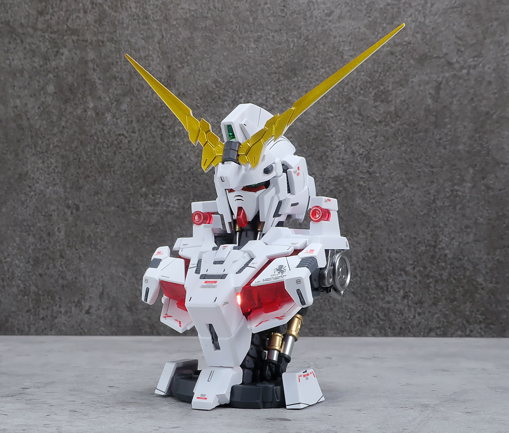 機動戦士ガンダム MSメカニカルバストDX ユニコーンガンダム 塗装済み