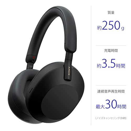SONY WH-1000XM5 BM Black Wireless Headphones – WAFUU JAPAN