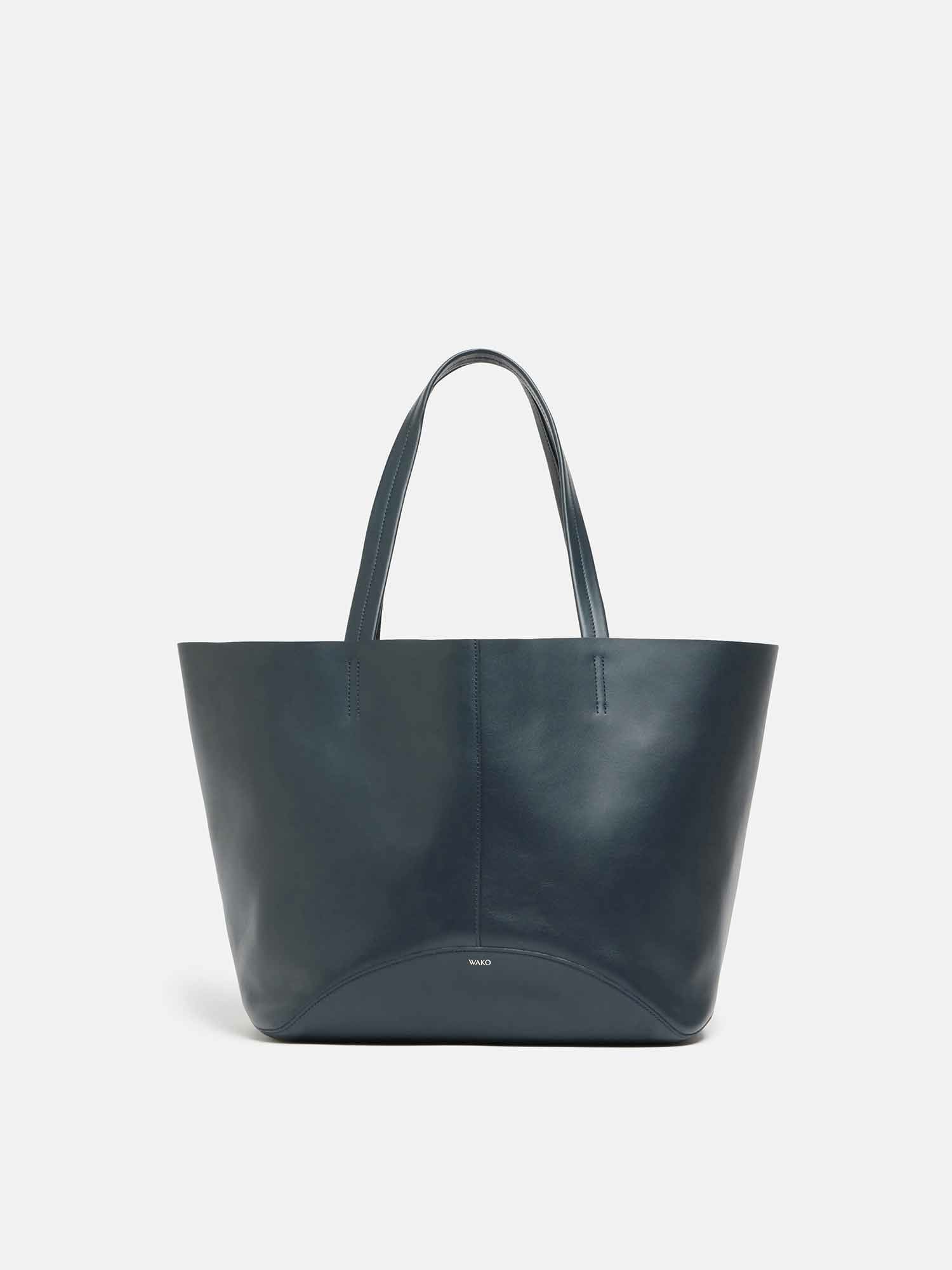 MANACO トートバッグ ミディアム ネイビー |トートバッグ | WAKO公式