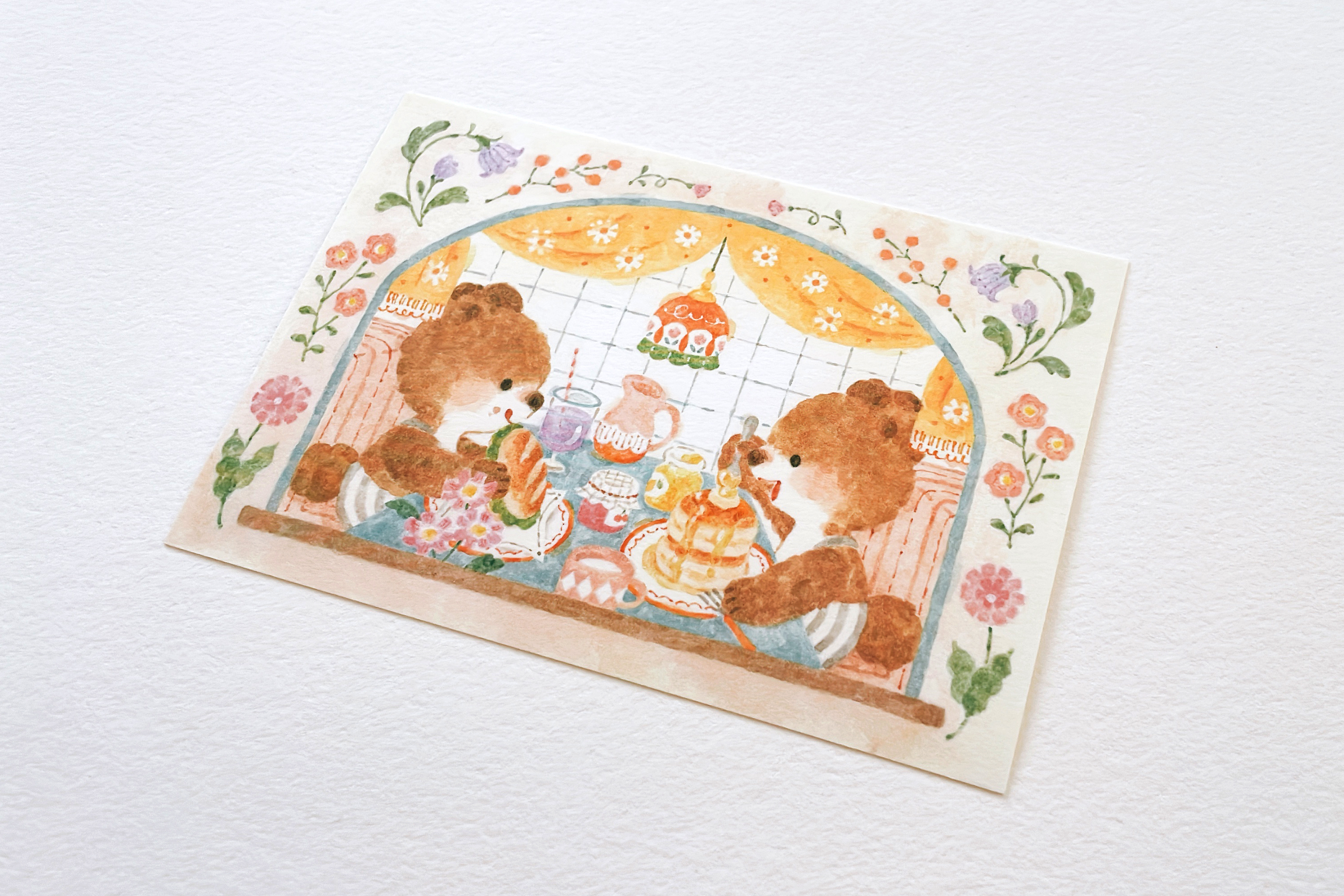 ポストカード イラスト | なかうちわか wacca