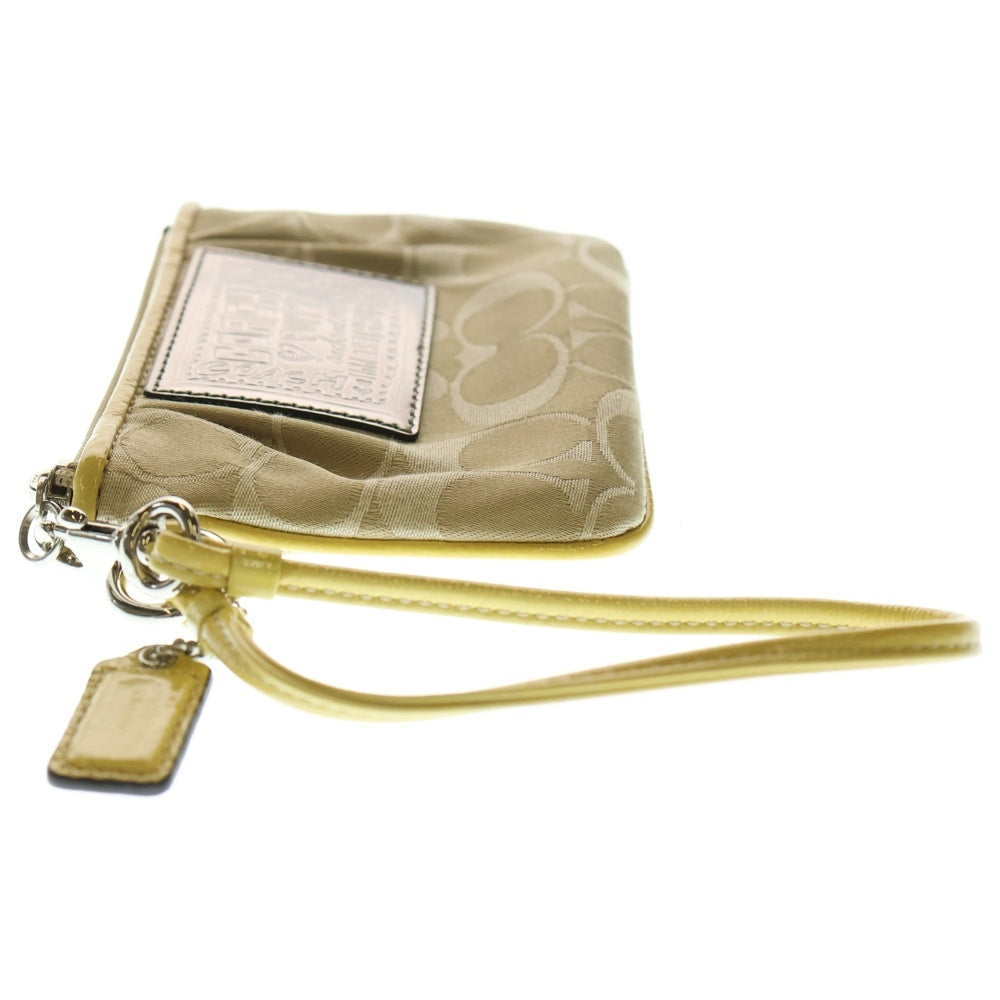 COACH(コーチ) シグネチャーポーチ ケース バッグチャーム 収納