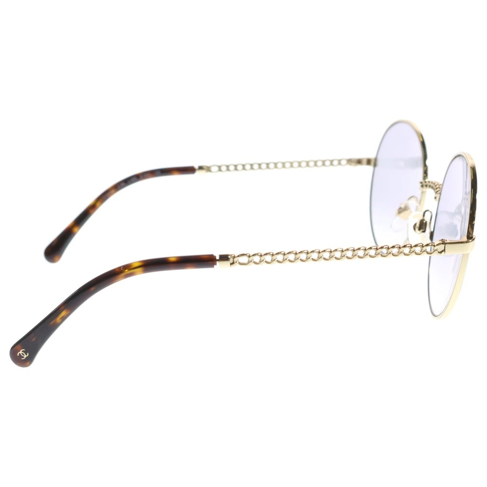 CHANEL(シャネル) 2186 ラウンドフレーム ゴールドテンプル カラー