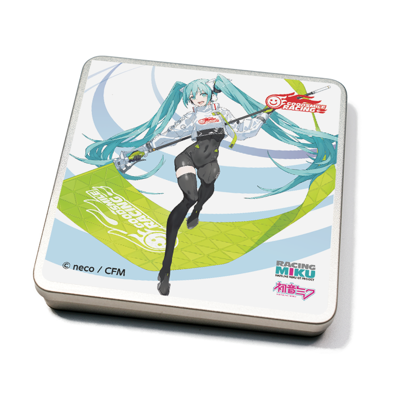 レーシングミク2022Ver.くもり止めクロス入りマルチ缶| 和真パレット