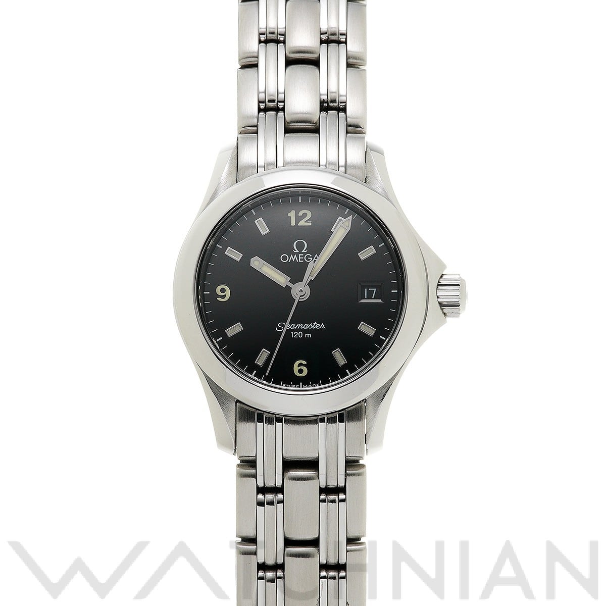 オメガ / OMEGA シーマスター 120 2581.83 ブラック レディース 時計