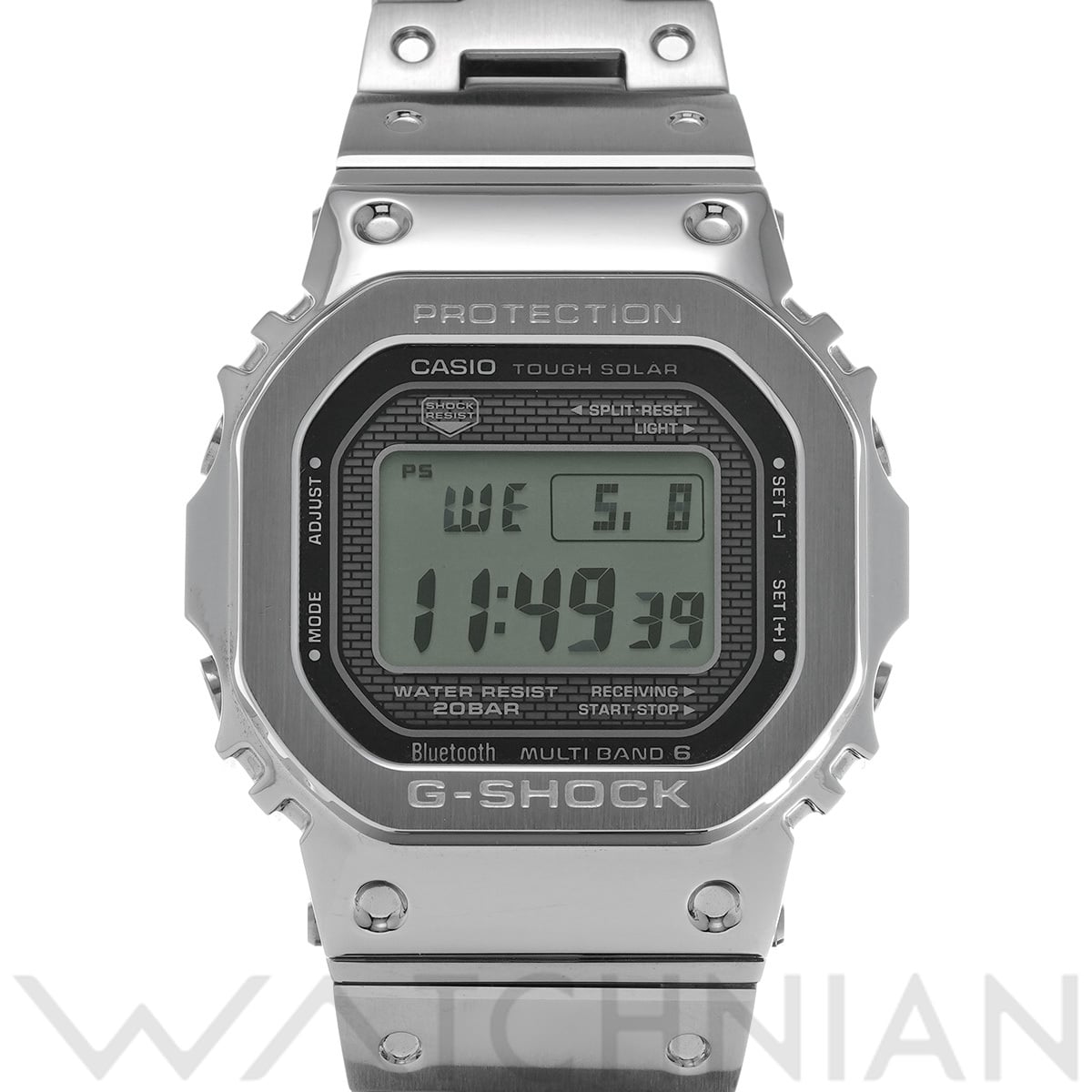 カシオ G-SHOCK GMW-B5000シリーズ GMW-B5000D-1JF ブラック メンズ