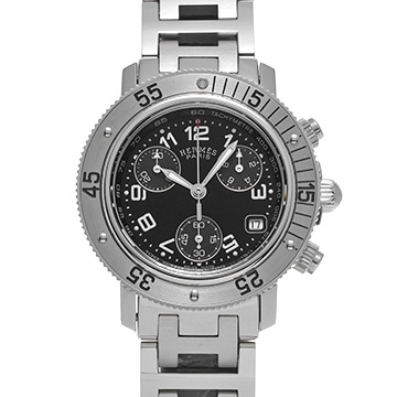 エルメス クリッパー クロノグラフ CL2.310.330/3841 ブラック