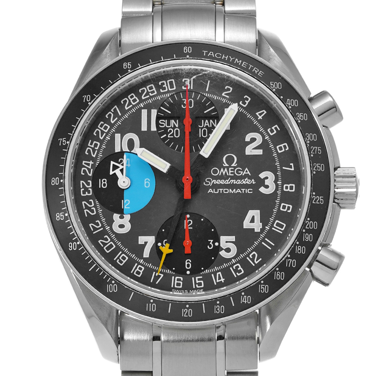 オメガ スピードマスター マーク40 AM/PM 3520.53 グレー/ブラック