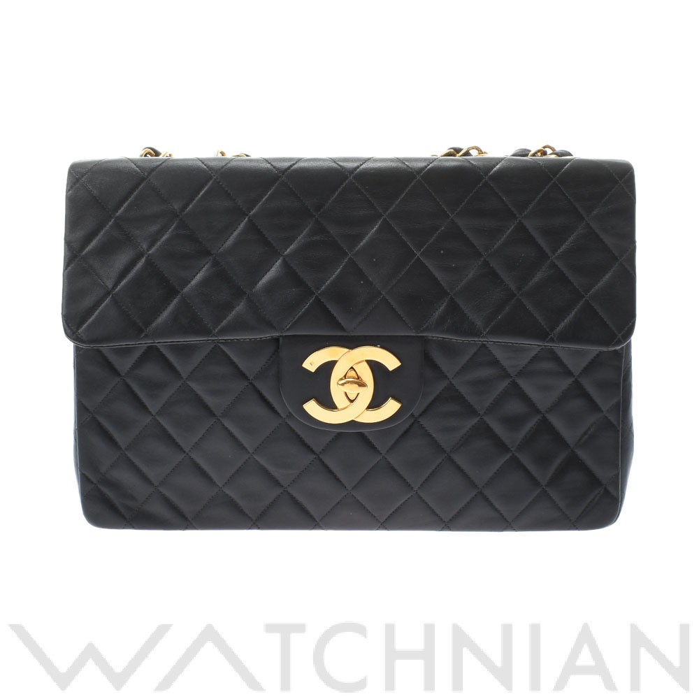 マトラッセ デカマトラッセ チェーンショルダー 34 ブラック/ゴールド