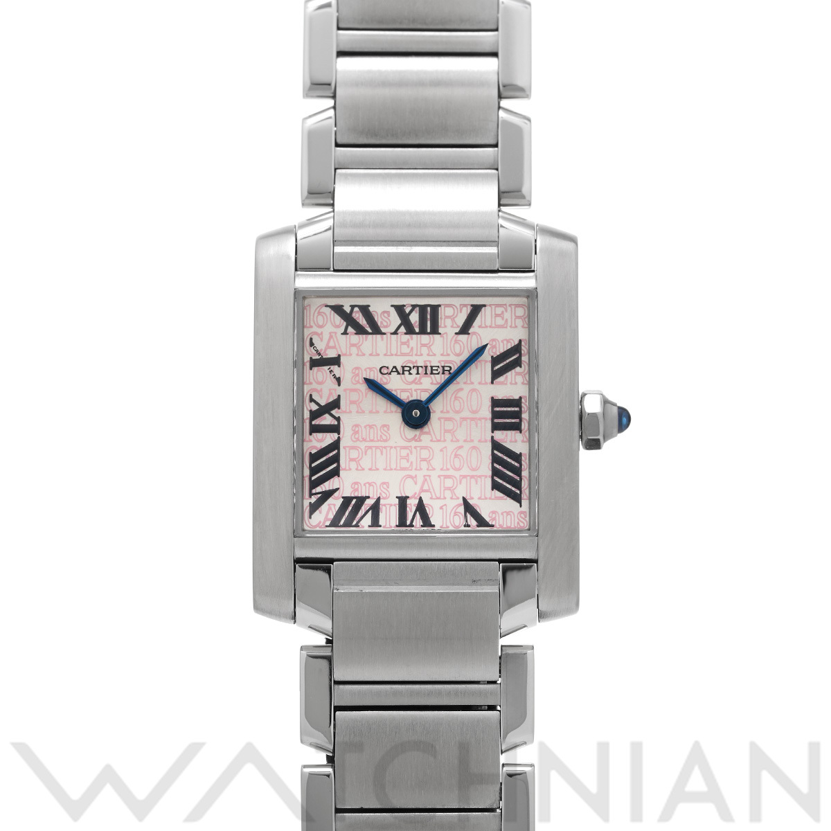 カルティエ タンクフランセーズ SM 160周年アジア限定 W51035Q3 ピンク
