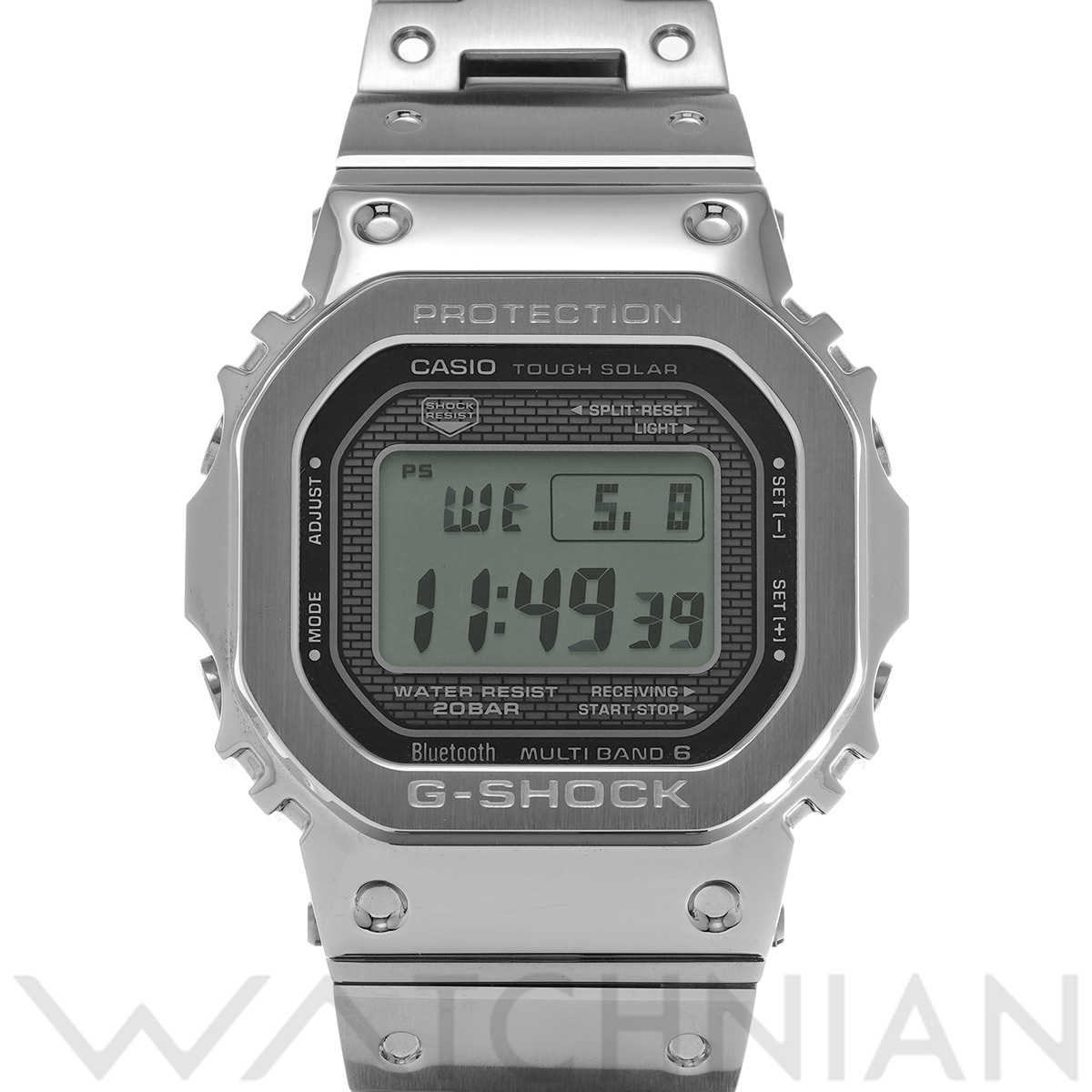 カシオ G-SHOCK GMW-B5000シリーズ GMW-B5000D-1JF ブラック メンズ
