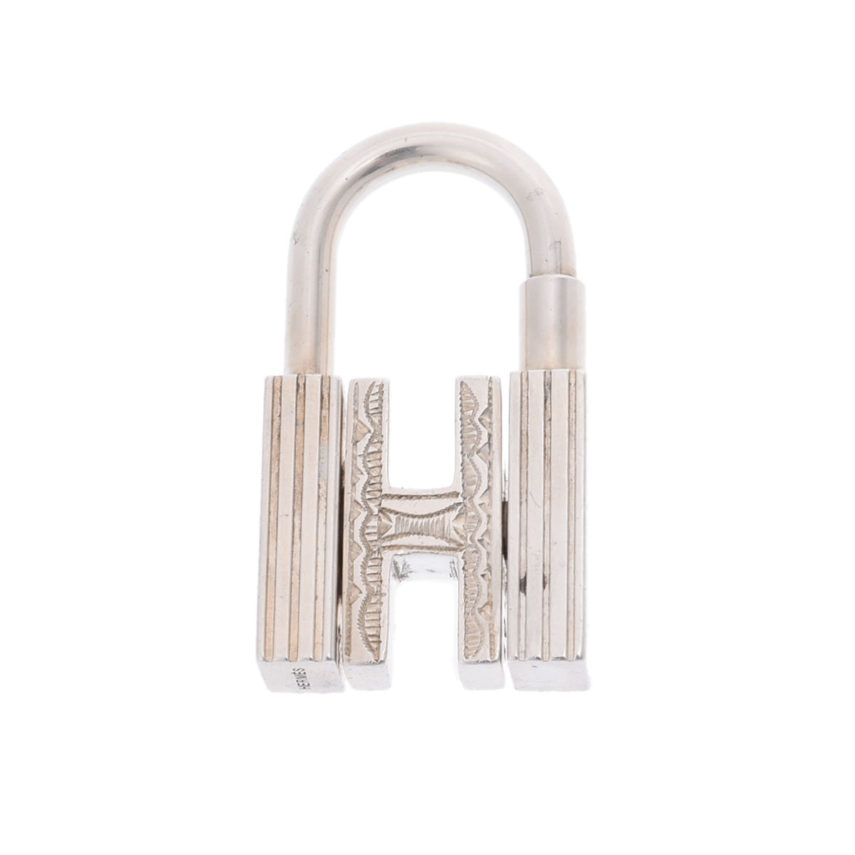 エルメス Hカデナ トゥアレグチャーム シルバー シルバー レディース