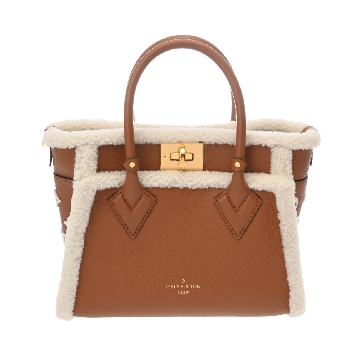 ルイ ヴィトン オンマイサイド PM 2WAY キャメル/ホワイト M58981