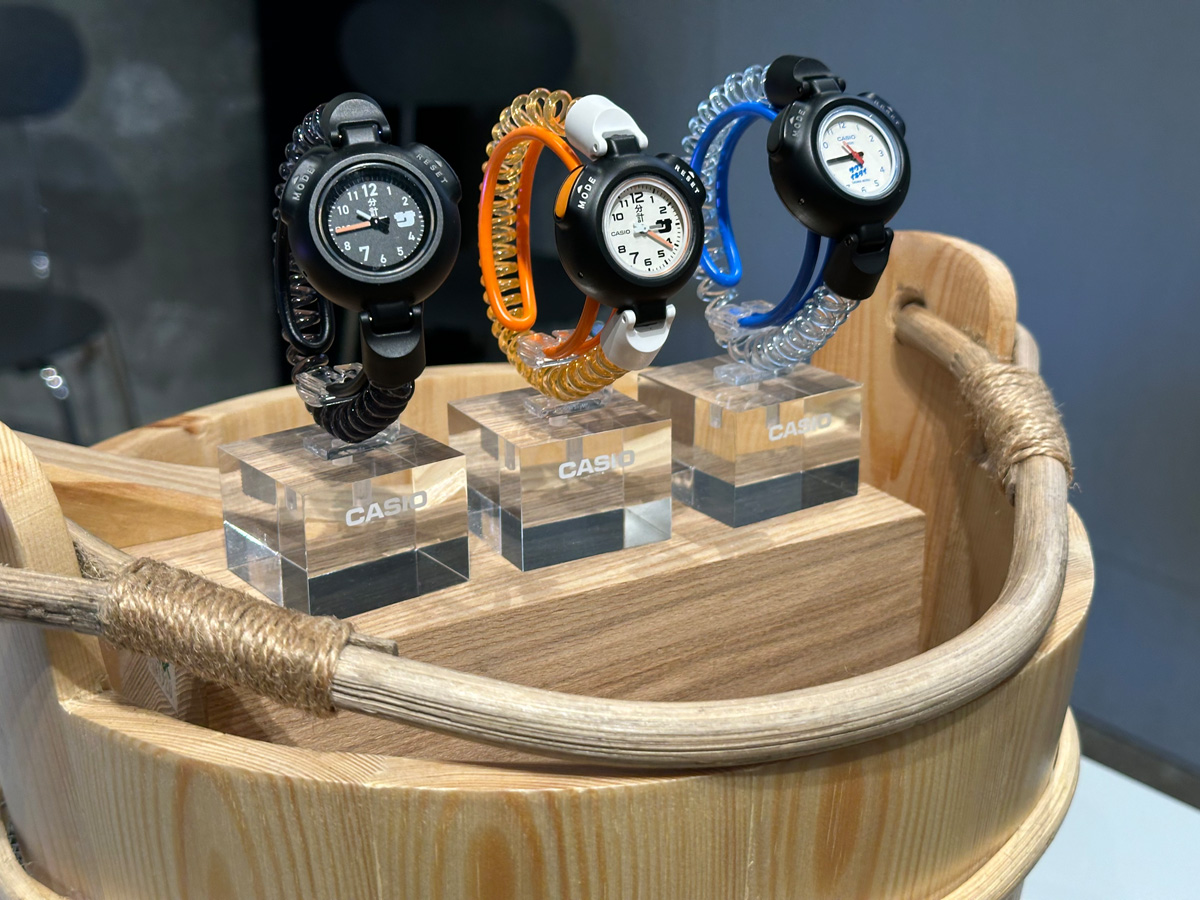 再販超希望】12分計測と現在時刻を示すだけのサウナ専用腕時計「サ時計