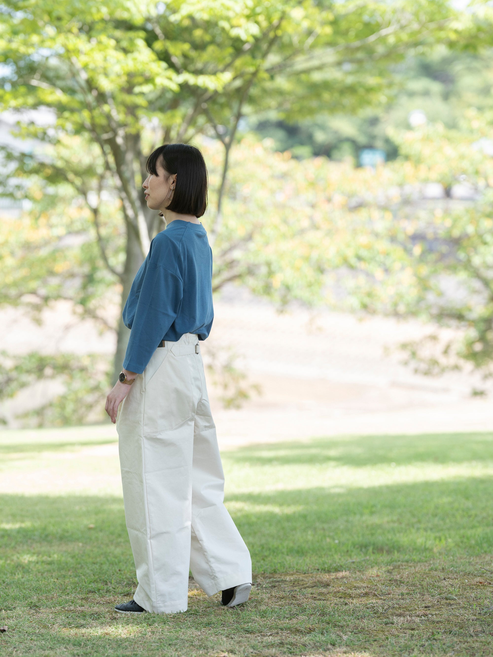 HW wide trousers 備前壱号｜ASEEDONCLOUD