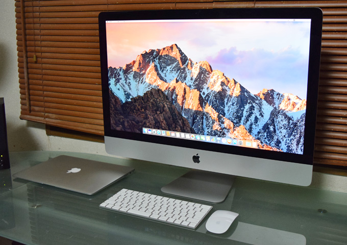 iMac（Retina 5K, 27-inch, 2017）を買いました！
