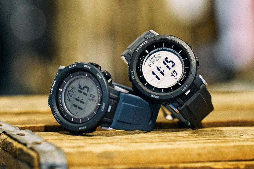 プロトレックのデジタルモデルが小型・軽量化。より普段使いしやすい一