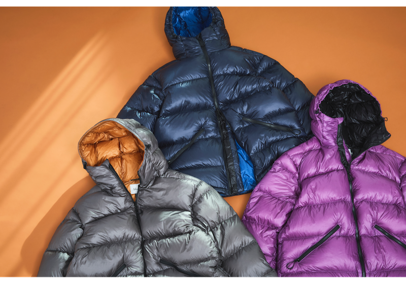 ナンガとピルグリム サーフ+サプライによる、初の別注ダウンフーディー