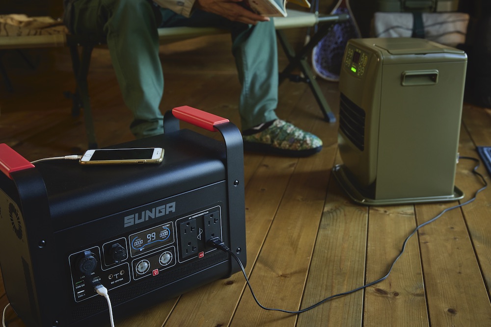 ポータブル電源で使える!! CORONAのアウトドア的、あったかギア。 | GO