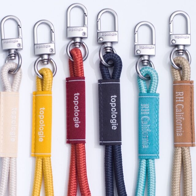 ロンハーマンがトポロジーに別注。鮮やかカラーなスマホストラップが