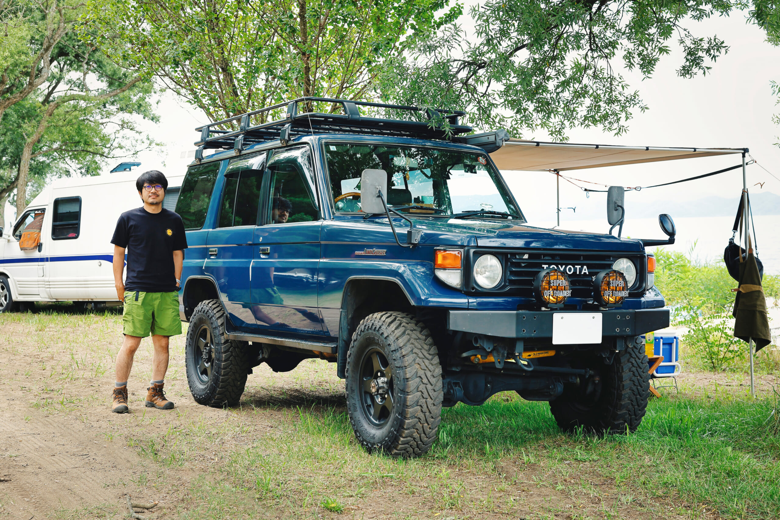 04 TOYOTA LAND CRUISER 70】キャンプ仕様に仕上げた、硬派なクロカン
