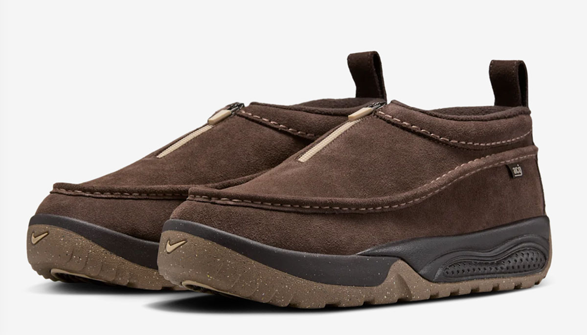 モカシンをイメージしたナイキのフットウエア “ACG アイジー”に