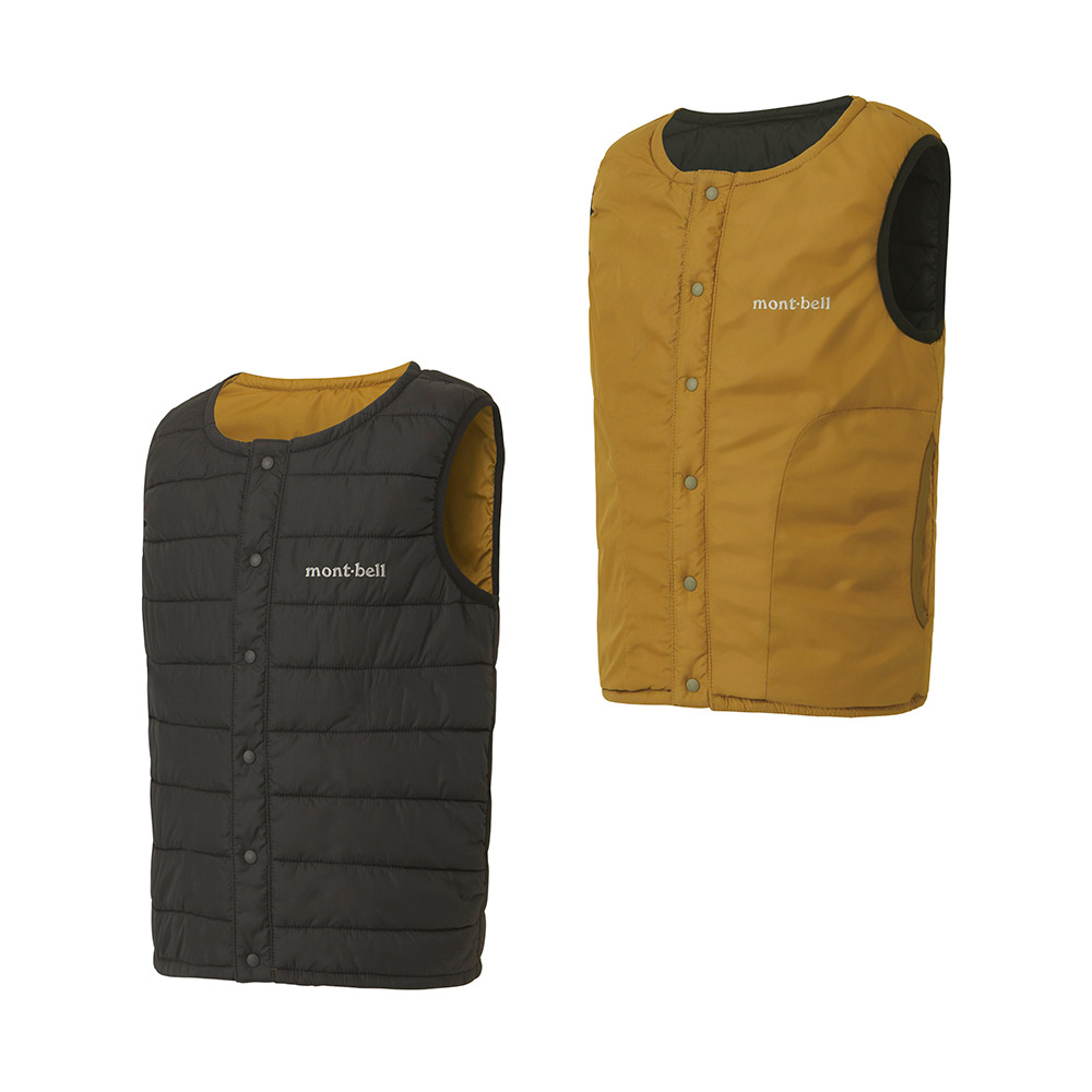 サーマラップ ラウンドネックベスト Kid's 100-130｜モンベル