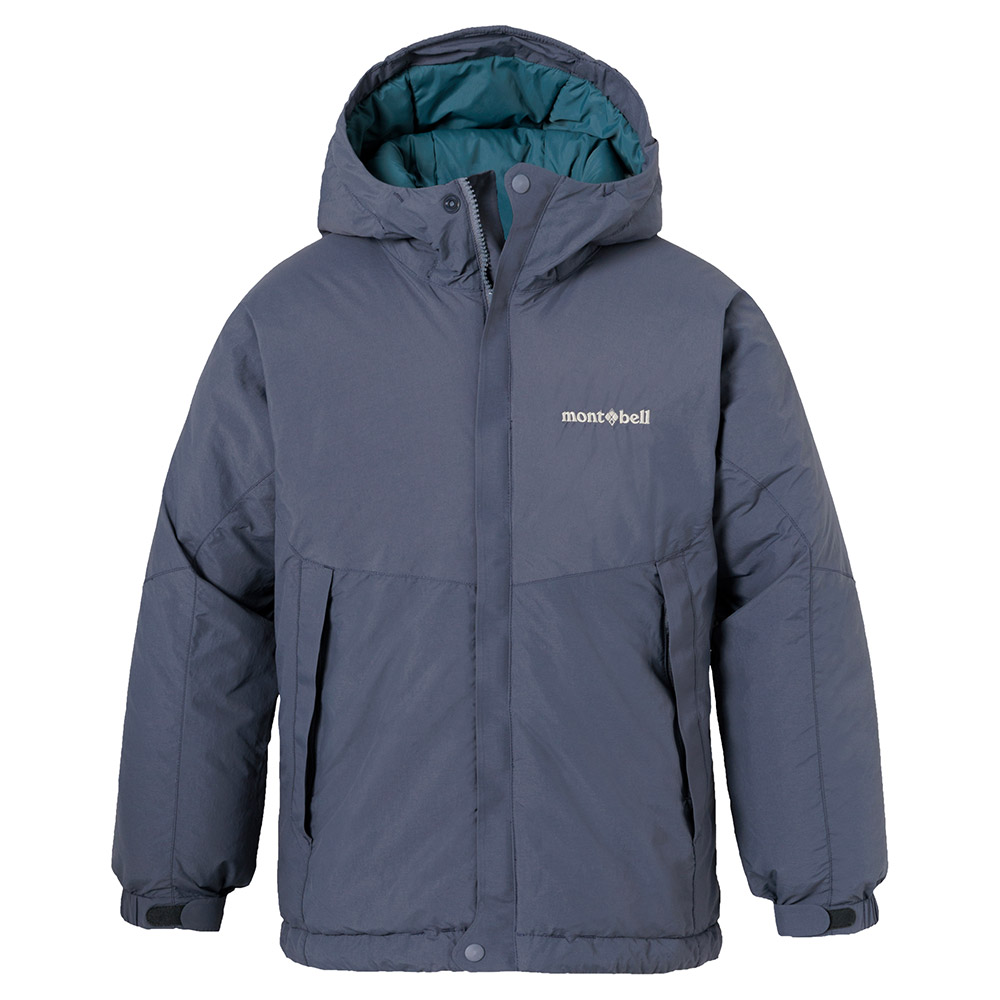 モンベル パウダーライト パーカ 中綿 フード ジャケット スキー