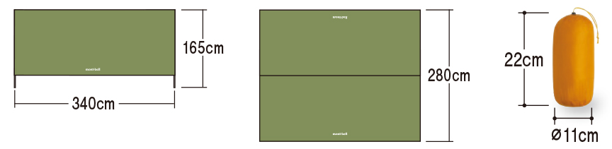 L.W.タープ ワイド｜モンベル