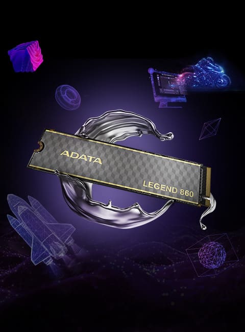 ADATA LEGEND 860 PCIe Gen4 x4 M.2 2280 Solid State Drive (United