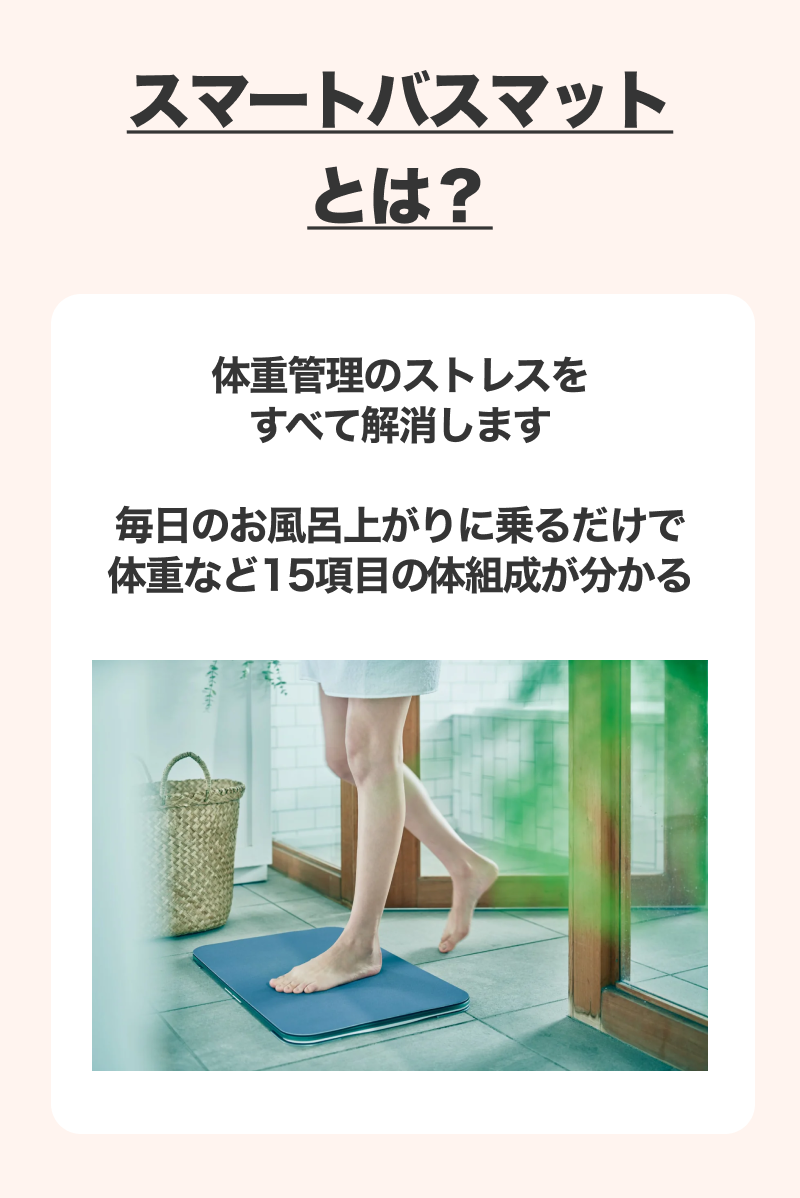 スマートバスマットコラボのご紹介 - auウェルネス